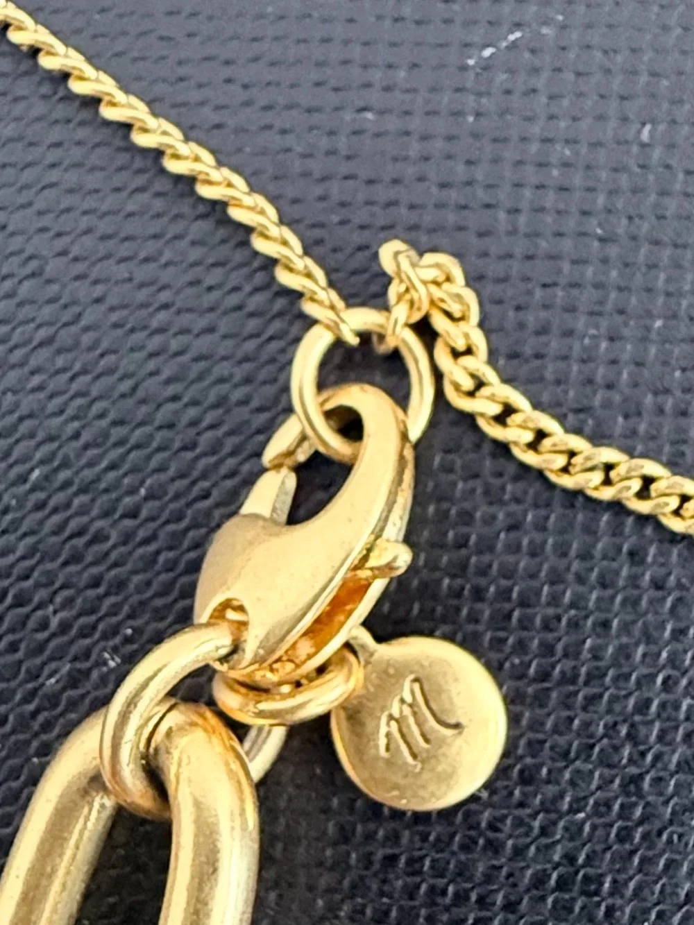 Madewell Gold Link Chain Necklace - Women Jewelry